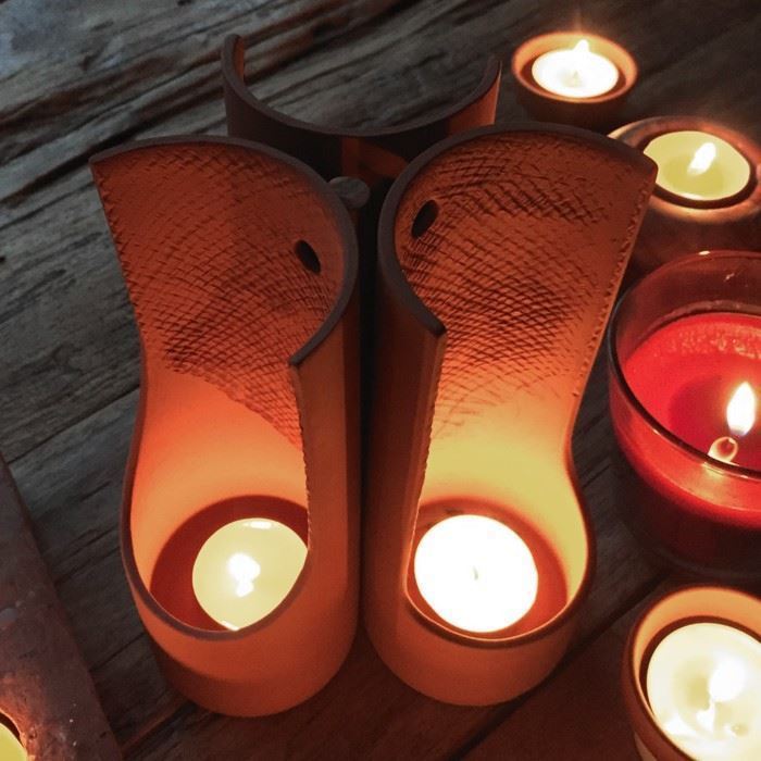 Terracotta Tealight Shade | Terracotta.uk.com | Hand-made UK Terracotta ...